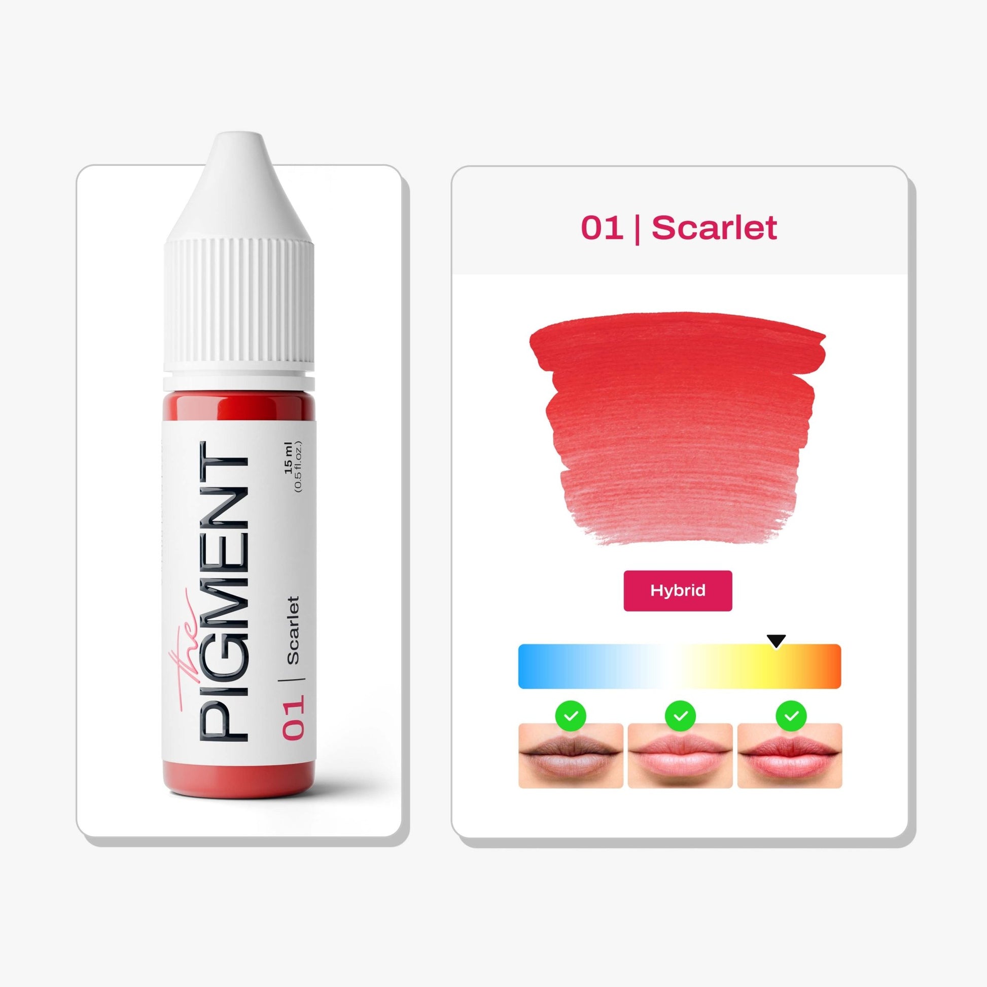 The Pigment - 01 Scarlet - 15ml