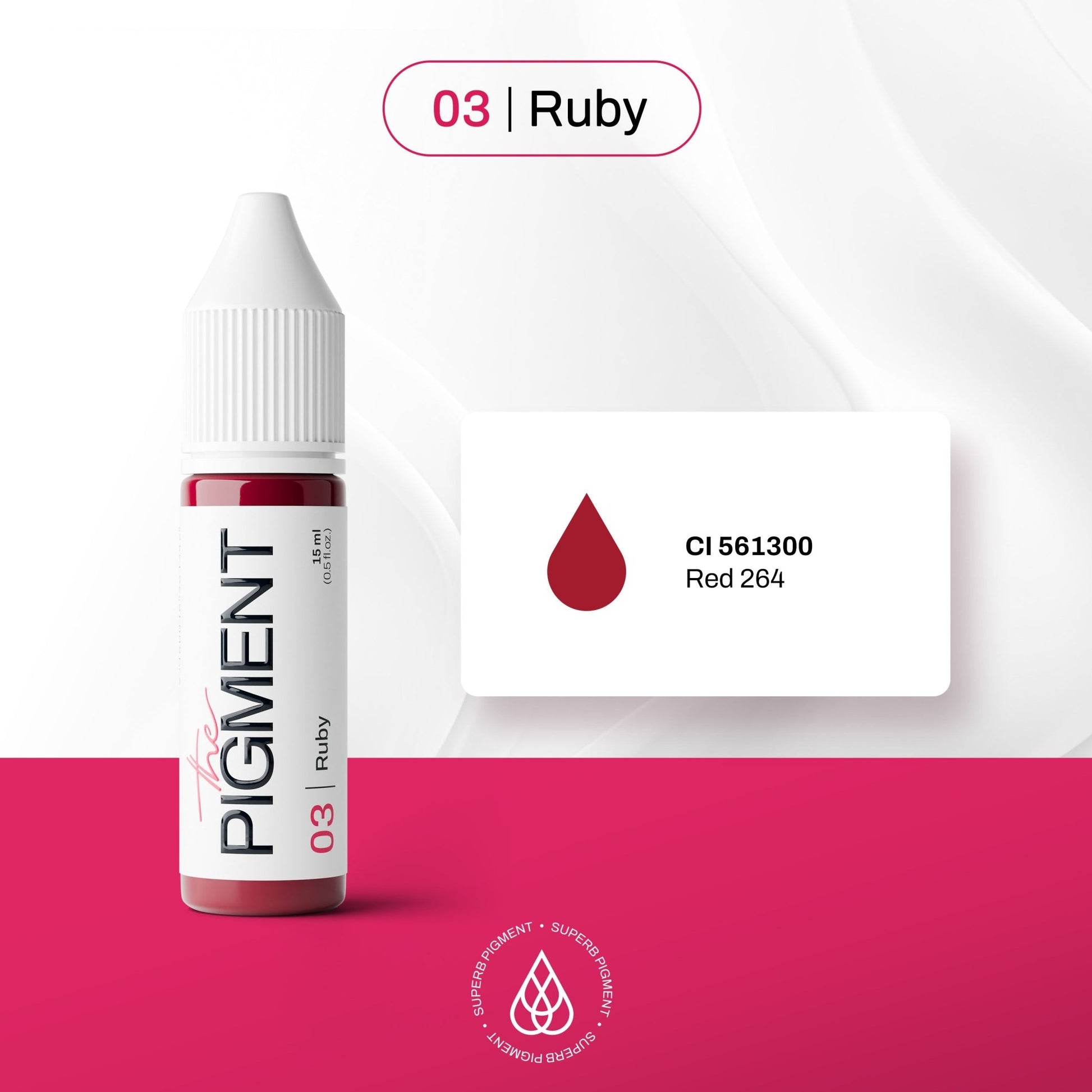 The Pigment - 03 Ruby - 15ml