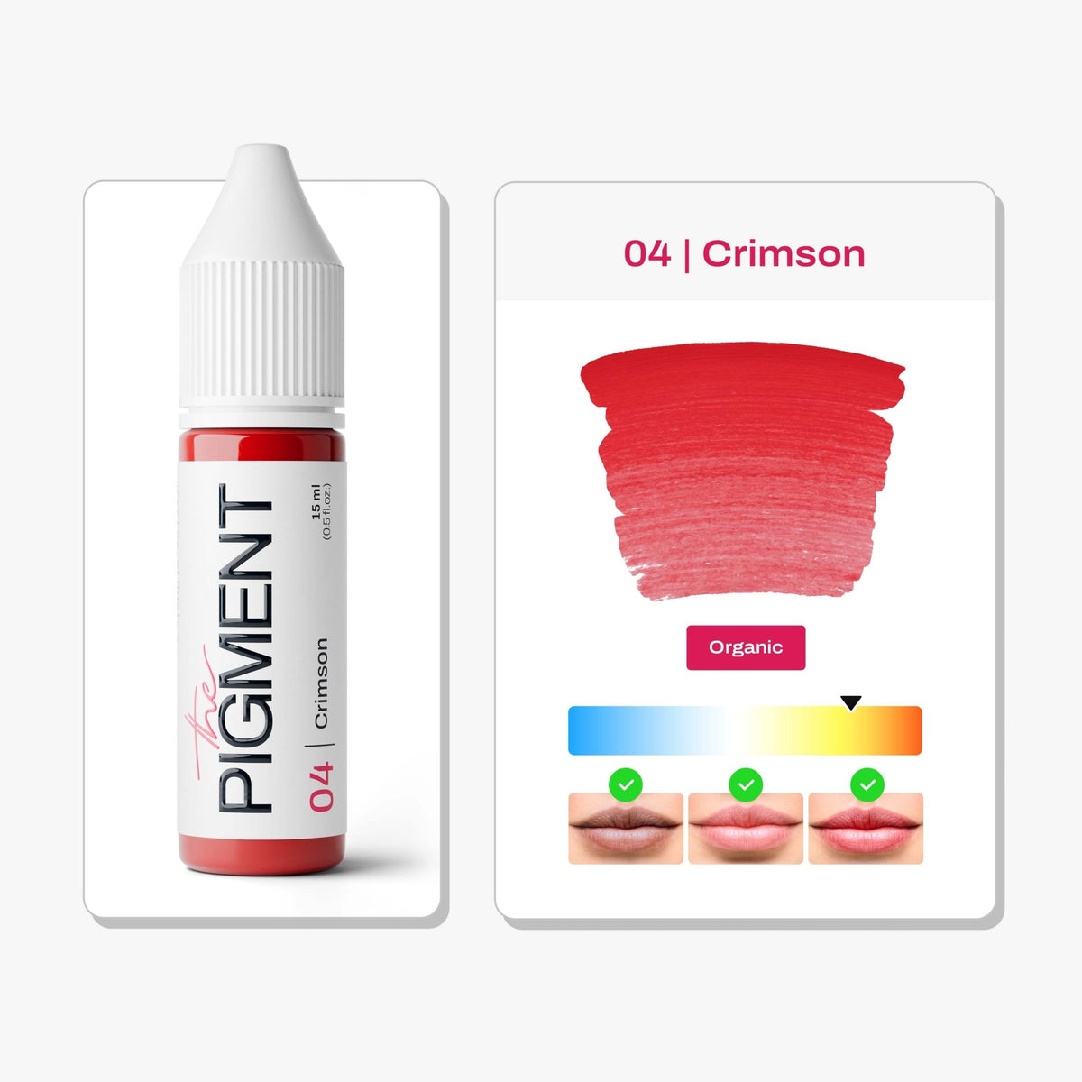The Pigment - 04 Crimson - 15ml