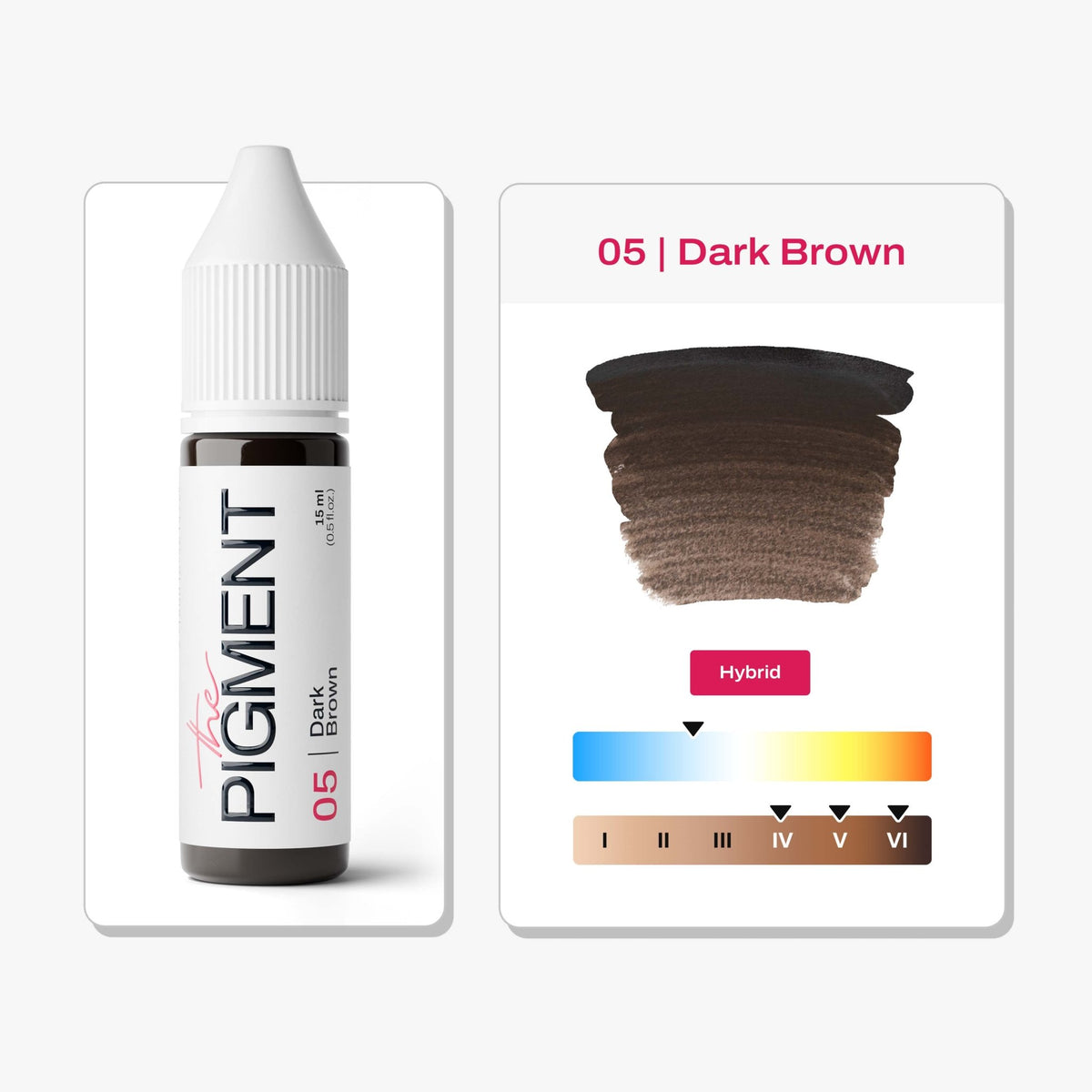 The Pigment - 05 Dark Brown - 15ml