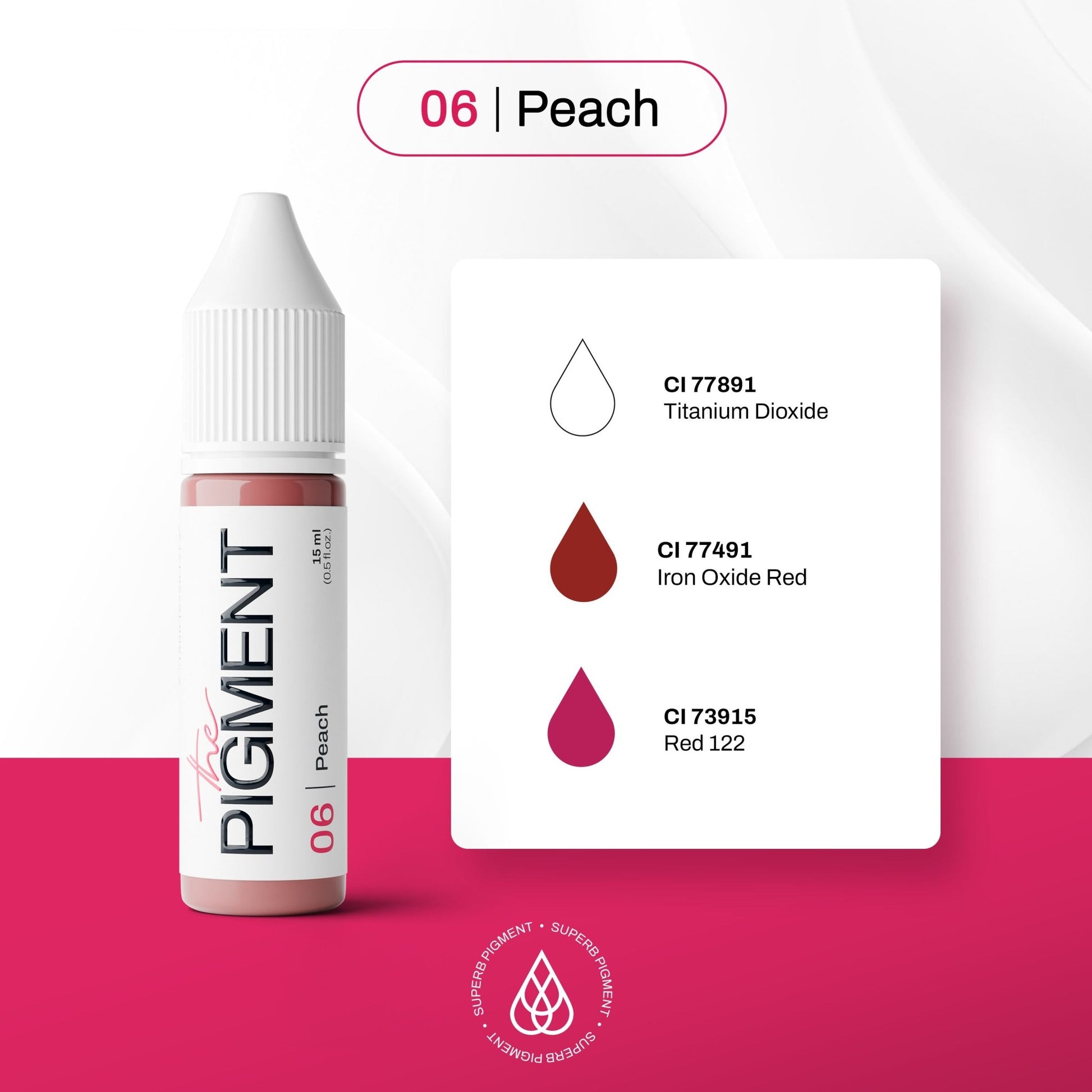 The Pigment - 06 Peach - 15ml