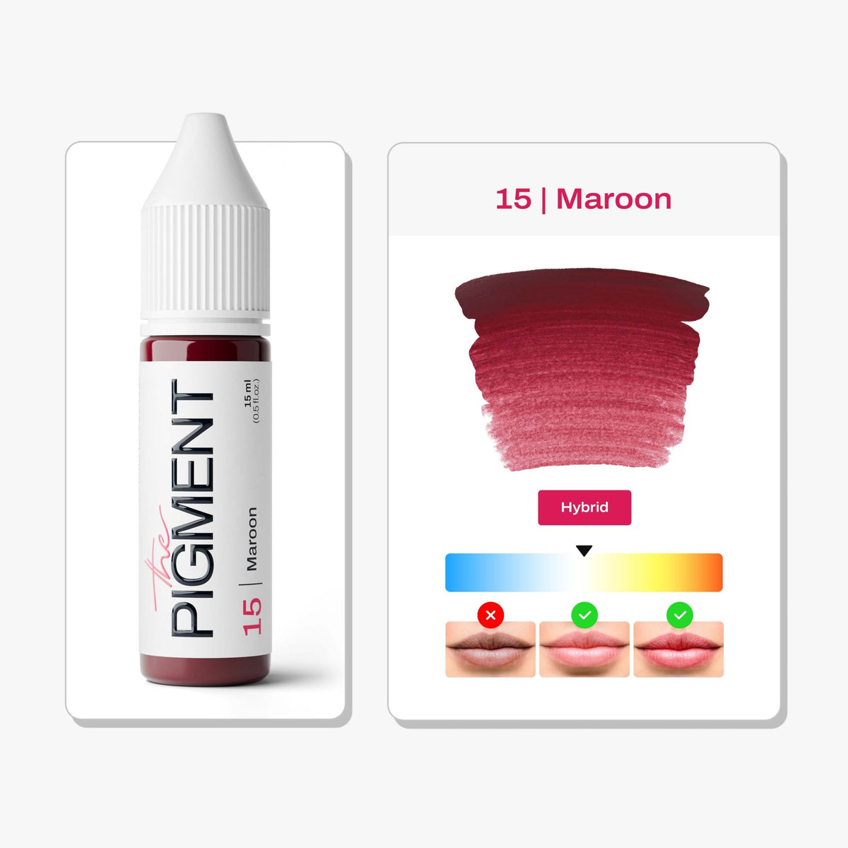 The Pigment - 15 Maroon - 15ml