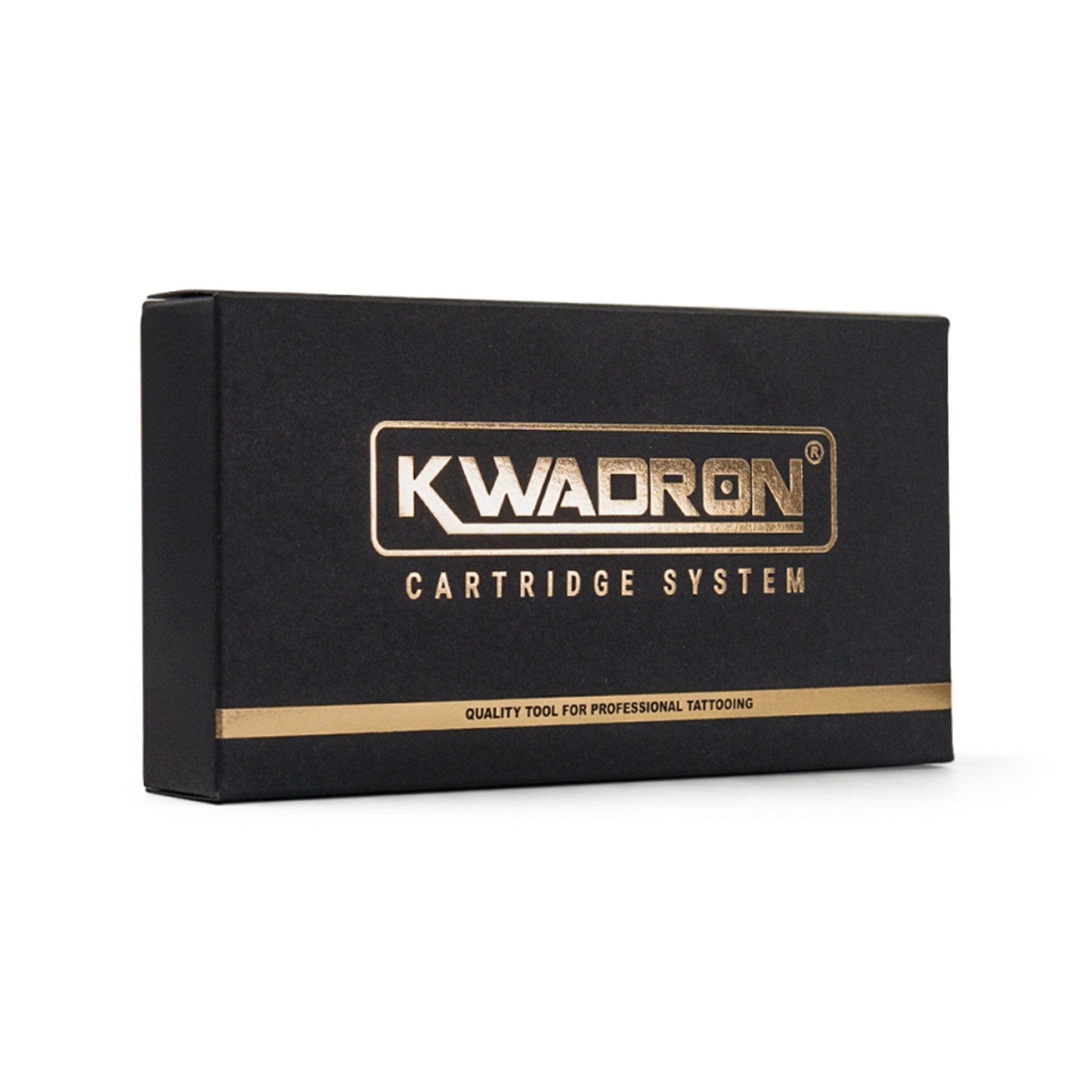 KWADRON Cartridge System box packaging for 1 Round Liner Long Taper needles