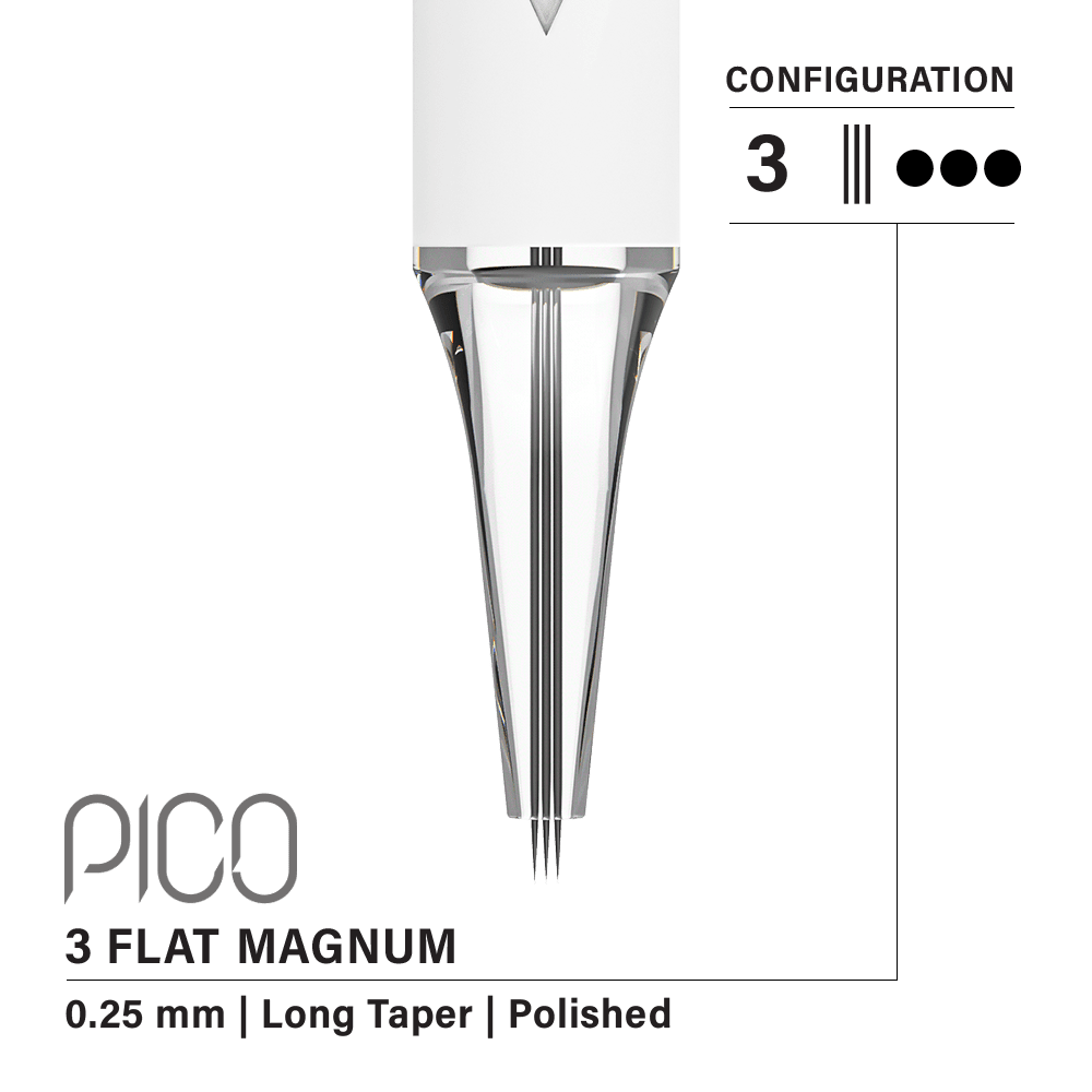 The Pigment - Vertix Pico Cartridges 3 Magnum Flat