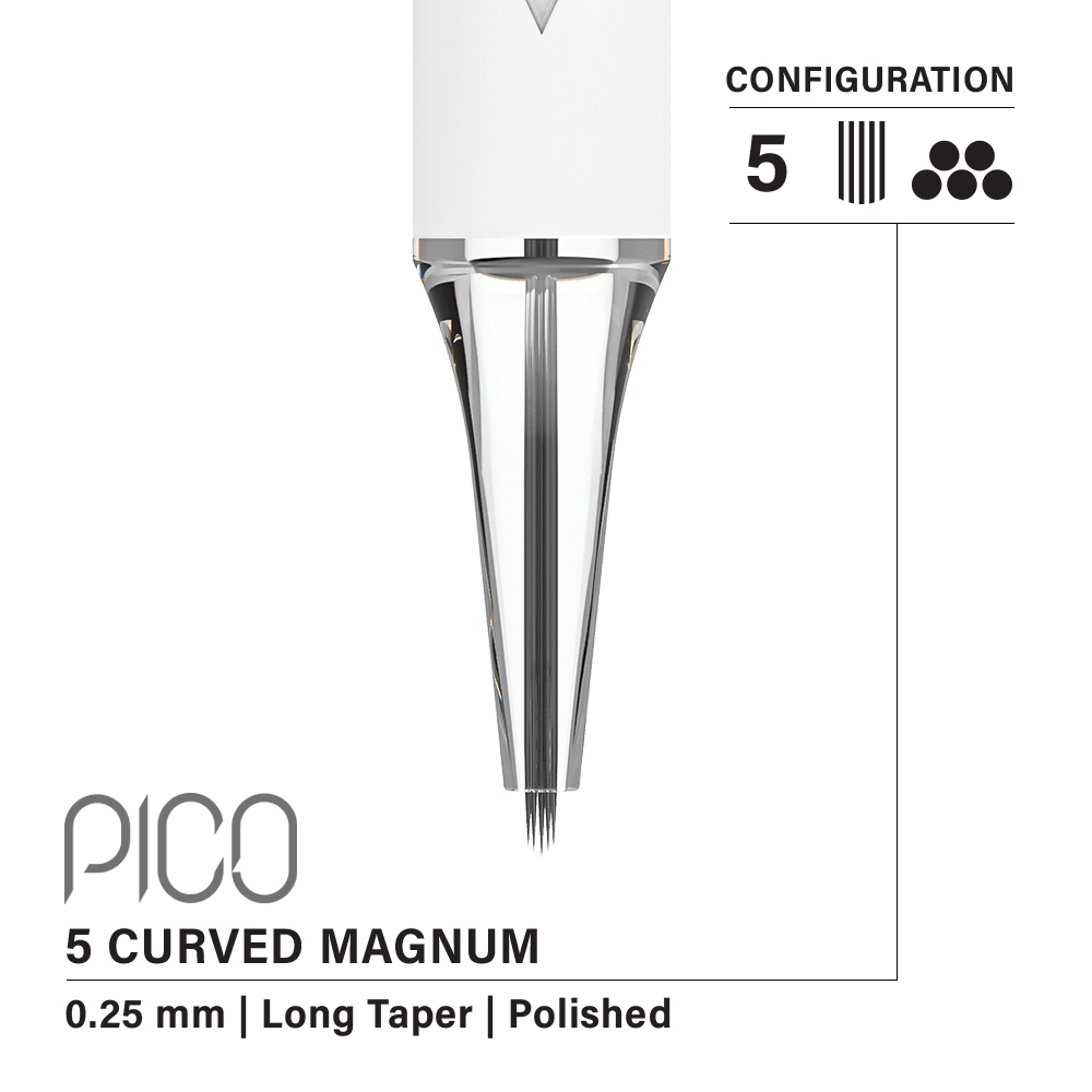 The Pigment - Vertix Pico Cartridges 5 Magnum Curved