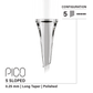 The Pigment - Vertix Pico Cartridges 5 Round Liner Sloped
