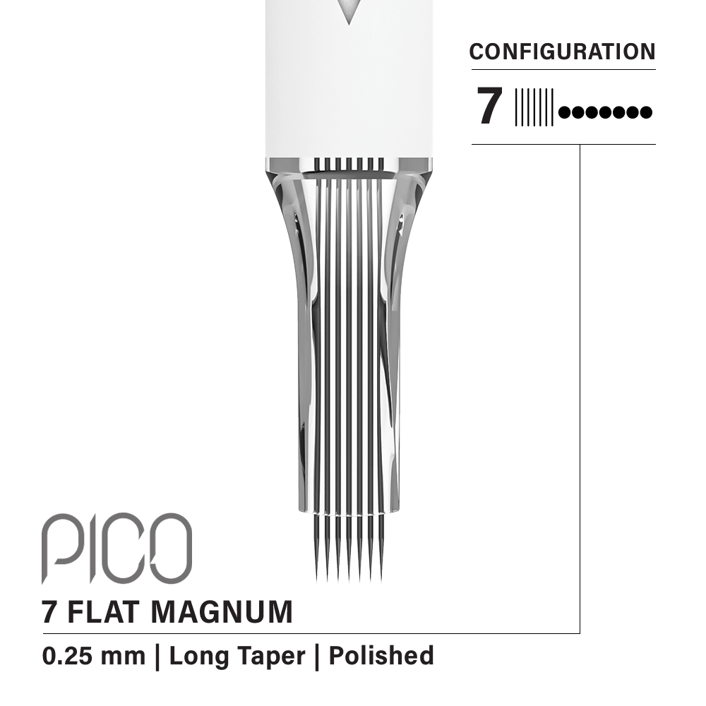 The Pigment - Vertix Pico Cartridges 7 Magnum Flat