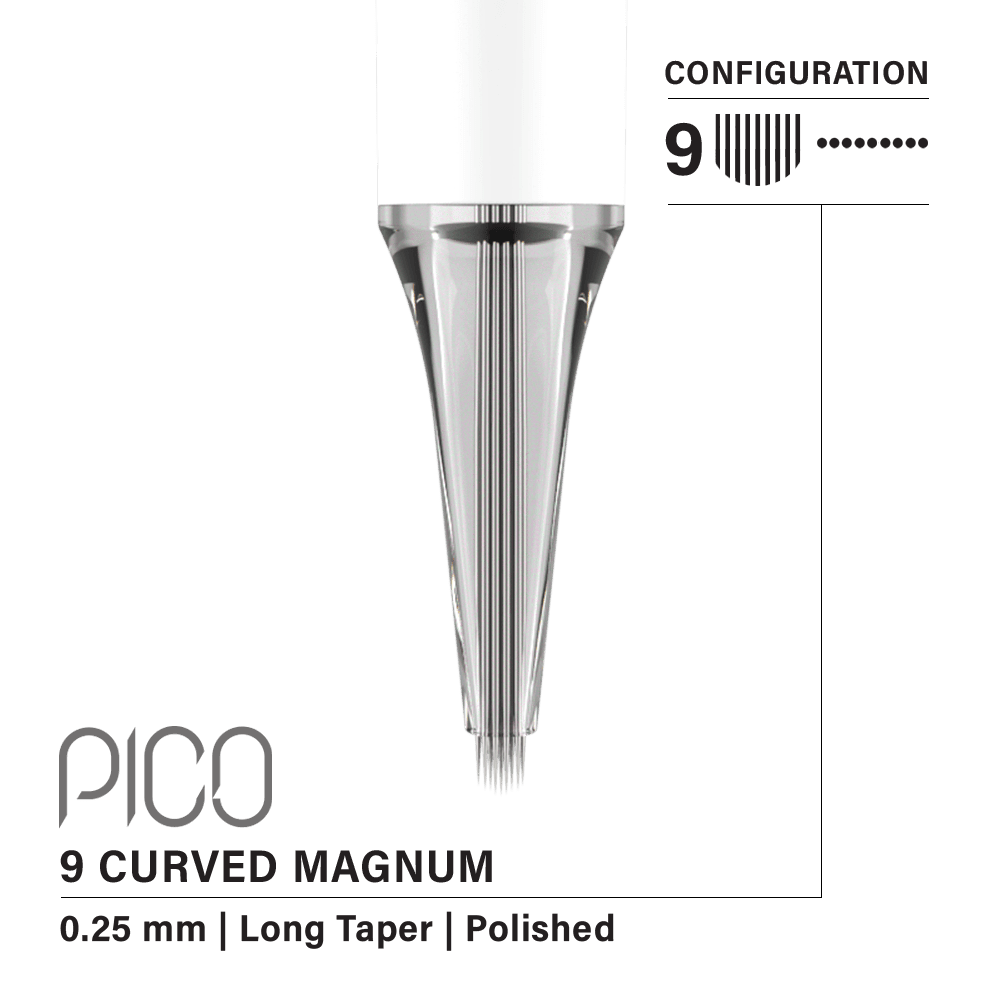 The Pigment - Vertix Pico Cartridges 9 Magnum Curved